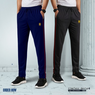 Stylish Sports Trouser 2pis combo offeer ( black and nevy )