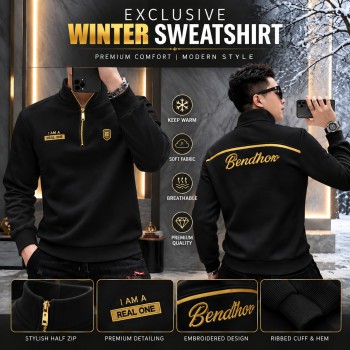 Premium-Classic Zipper Sweatshirt